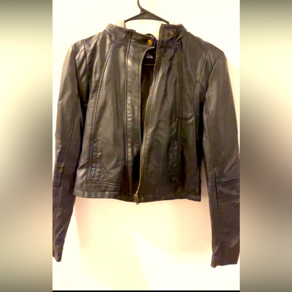 Women’s Black Leather Jacket